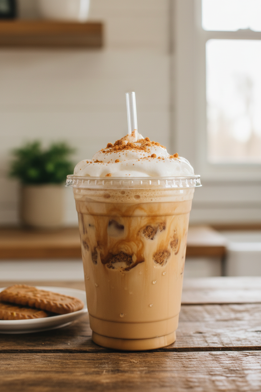 Biscoff Cookie Iced Coffee