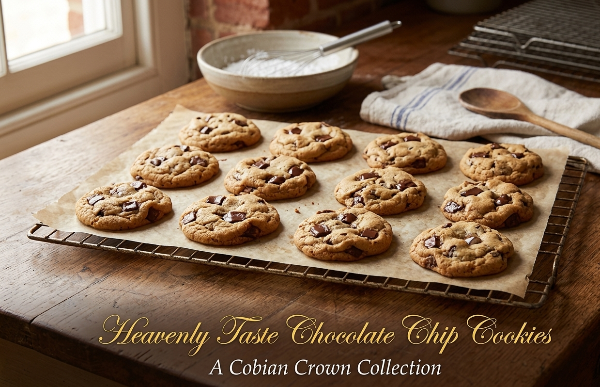 Heavenly Taste Chocolate Chip Cookies | A Cobian Crown Collection