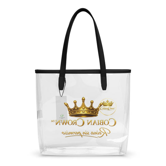 Clear Tote Bag – Reina Sin Permiso (Cobian Crown™)