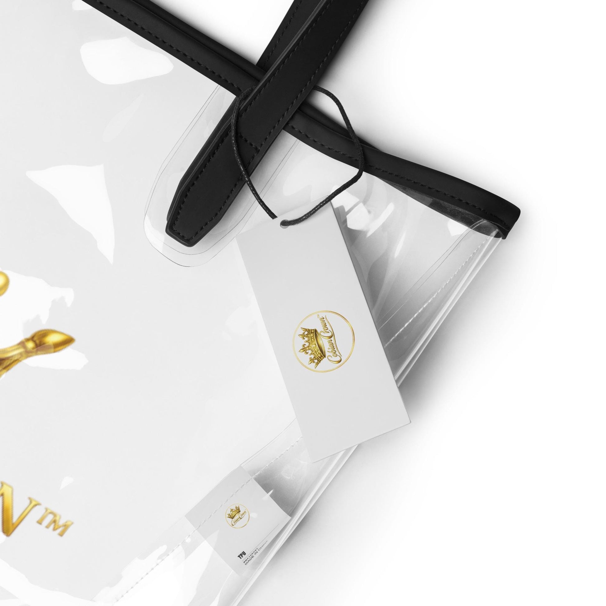 Clear Tote Bag – Reina Sin Permiso (Cobian Crown™)